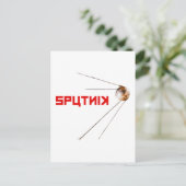 Carte Postale SPUTNIK - espace/russie/union soviétique/technolog (Debout devant)