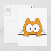 Carte Postale Spy cat (Devant / Derrière)