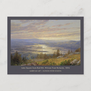 Carte Postale Squam Lake de Red Hill W T Richards American Art