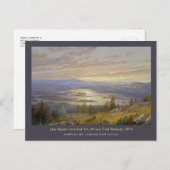 Carte Postale Squam Lake de Red Hill W T Richards American Art (Devant / Derrière)