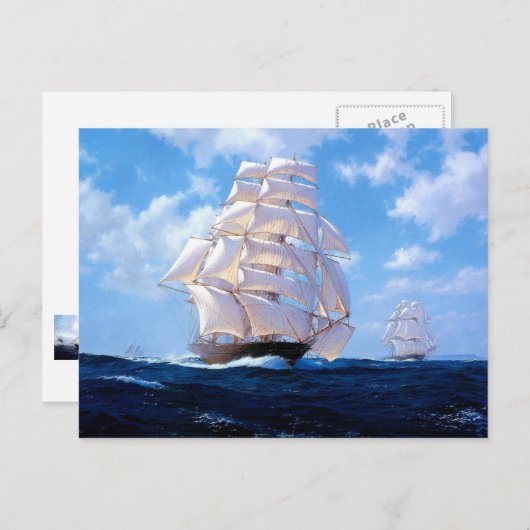 Carte Postale Square riggers (Devant / Derrière)