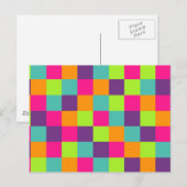 Carte Postale Squares (Devant / Derrière)