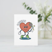 Carte Postale squash (Debout devant)