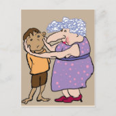 Carte Postale Squeeze tes joues (Devant)