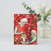 Carte Postale Squeeze your Xmas (Debout devant)