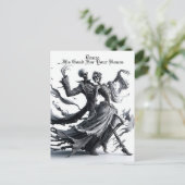 Carte Postale Squelette (Debout devant)