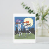 Carte Postale Squelette (Debout devant)