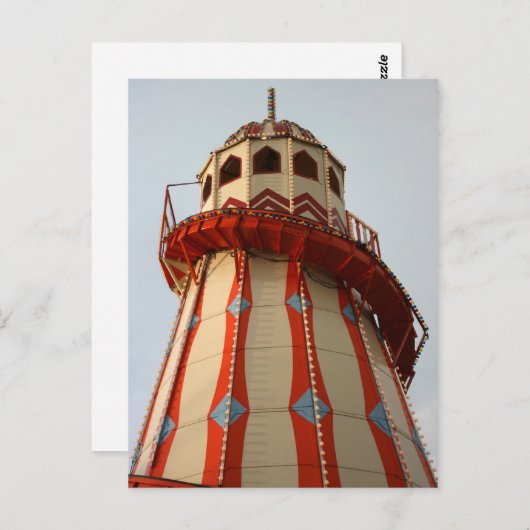 Carte Postale Squelette d'aide (Devant / Derrière)