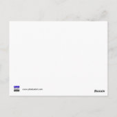 Carte Postale Squelette d'aide (Dos)