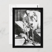 Carte Postale Squelette d'Anatomia Humani Corporis (Devant / Derrière)