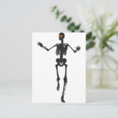 Carte Postale Squelette de danse (Debout devant)
