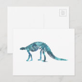 Carte Postale Squelette de Dinosaure (Scelidosaurus) (Devant / Derrière)