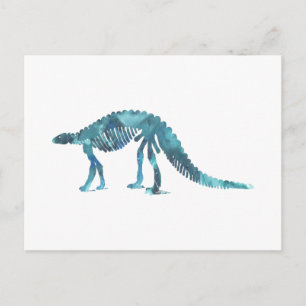 Carte Postale Squelette de Dinosaure (Scelidosaurus)