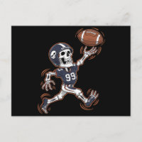Squelette de football américain Halloween Football