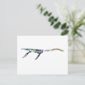 Carte Postale squelette de plesiosaur (Debout devant)