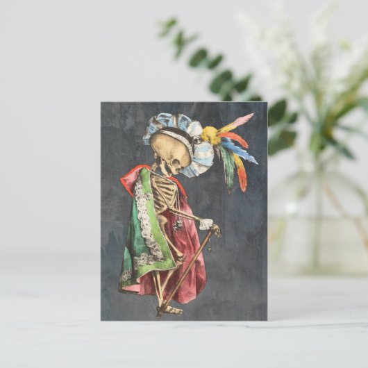 Carte Postale Squelette de Pu'Shing Bhu'Tons (Debout devant)