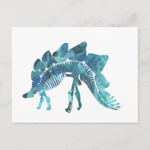 Carte Postale Squelette de Stegosaurus