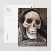 Carte Postale Squelette décoratif (Devant / Derrière)