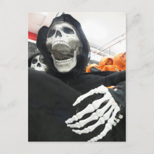 Carte Postale Squelette fermé