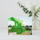 Carte Postale Squelette industriel (Debout devant)