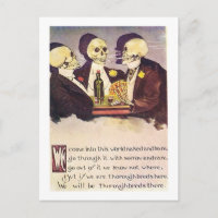 Squelettes de jeu image vintage