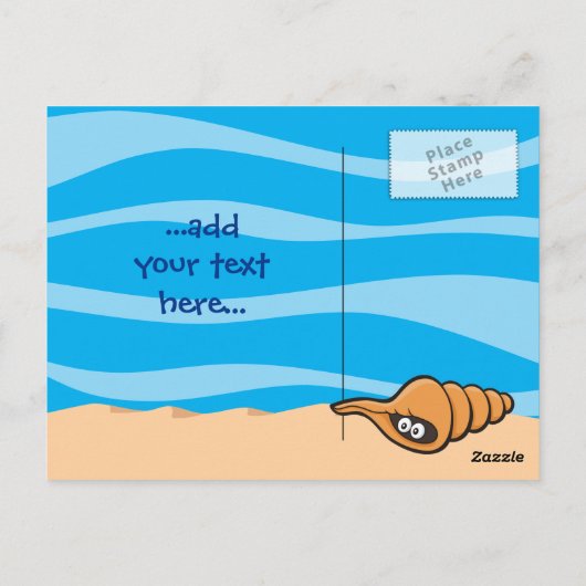 Carte Postale Squid (Dos)