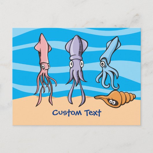 Carte Postale Squid (Devant)