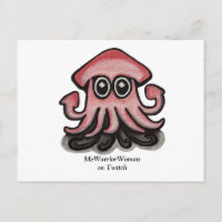 Squido squid, MeWarriorWoman sur Twitch 