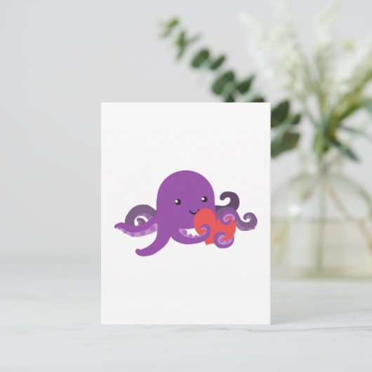 Carte Postale Squishy Hug (Debout devant)