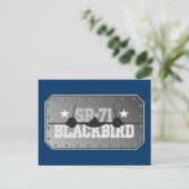 Carte Postale SR-71 Blackbird (Debout devant)