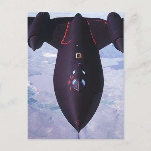 Carte Postale SR-71 Blackbird (Devant)