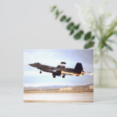 Carte postale SR 71 Blackbird (Debout devant)
