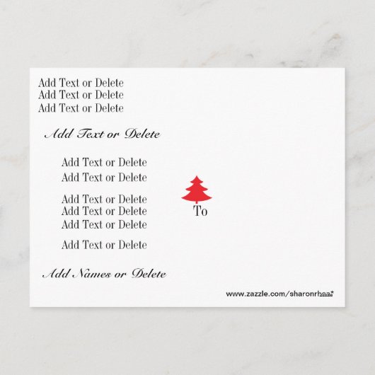 Carte postale - SRF (Dos)