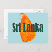 Carte Postale Sri Lanka (Devant / Derrière)