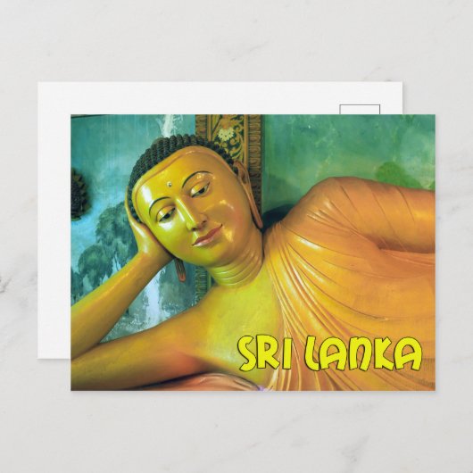 Carte Postale Sri Lanka (Devant / Derrière)