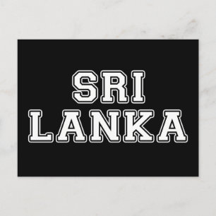 Carte Postale Sri Lanka