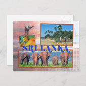 Carte Postale Sri Lanka (Devant / Derrière)
