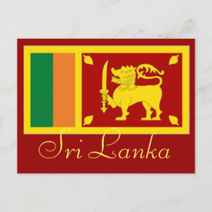 Carte postale Sri Lanka