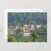 Carte postale Sri Lanka - Kandy Temple de la Dent (Devant / Derrière)