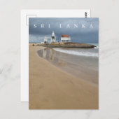 Carte postale Sri Lanka temple bouddhiste (Devant / Derrière)