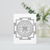 Carte Postale Sri Yantra Mandala (Debout devant)