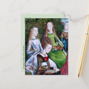 Carte Postale SS. Apollonie et Lucie (avec sainte Ursule)