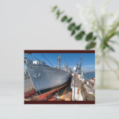 Carte Postale SS Jeremiah O'Brien Liberty Ship at Dry Dock (Debout devant)