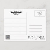 Carte Postale SS John W. Brown (Liberty Ship) (Dos)