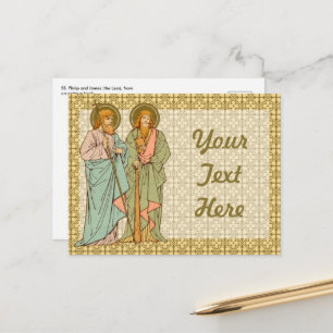 Carte Postale SS Philip et Jacques le Mineur (RLS 15)