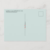 Carte postale St. Alphonsus Liguori (VVP 005) (Dos)