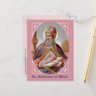 Carte Postale St. Ambroise de Milan (BEN 001)