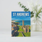 Carte Postale St Andrews Écosse (Debout devant)