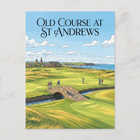 Carte Postale St Andrews Écosse (Devant)