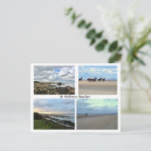 Carte Postale St Andrews Plages d'Ecosse, Sables Occidentaux, Ch (Debout devant)